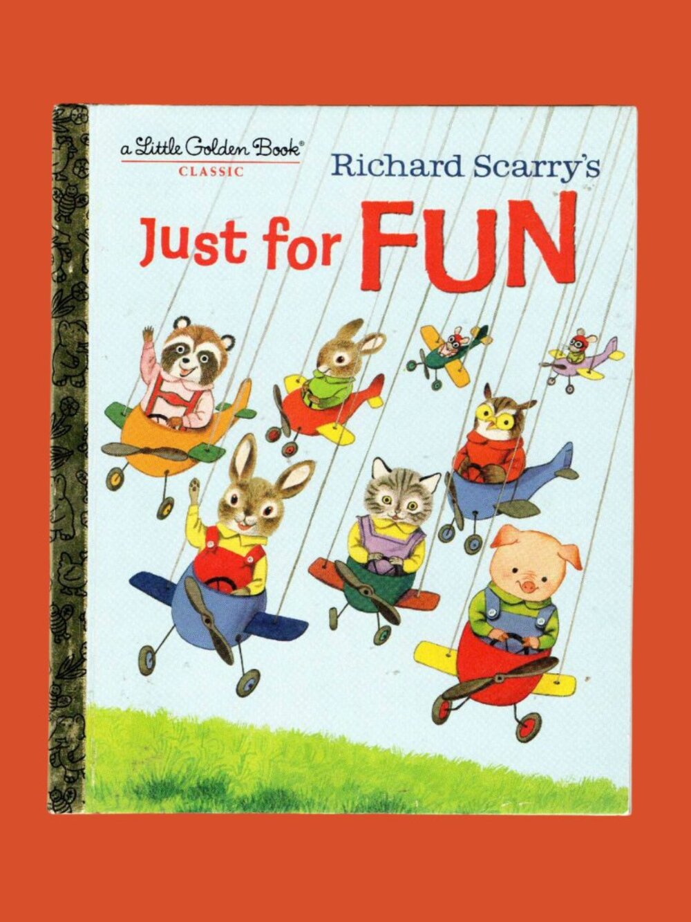 5/$20 Richard Scarry's Just for Fun Classic Little Golden Book